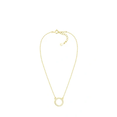 Abbildung von Sofia Milani Circle Halskette, Damen, Größe: One Size, Gold coloured