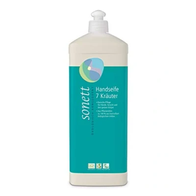 Abbildung von Sonett Handseife 7 Kräuter, 1 Liter