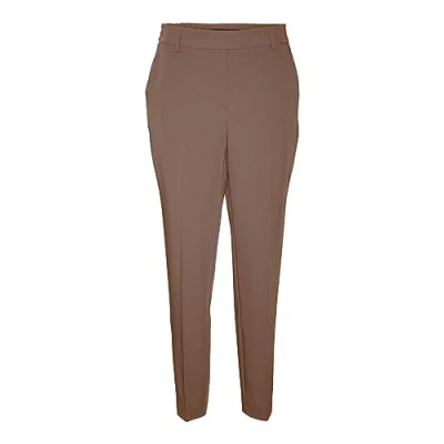 Abbildung von VERO MODA Damen VMZELDAMAYA MR Tapered Pant Hose, Brown Lentil, 36/30