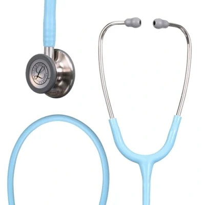 Abbildung von 3M Littmann Classic III Stethoskop, 5912C, Edelstahl Bruststück, ozeanblauer Schlauch