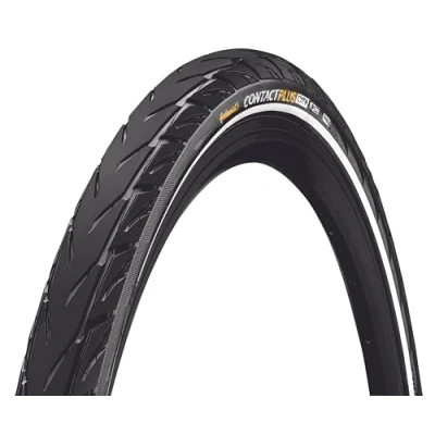 Abbildung von Continental Contact Plus City Fahrradreifen, schwarz, 26&quot; 26 x 2.20