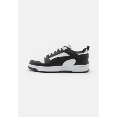 Abbildung von Puma Rebound V6 Low Unisex Sneaker , White Black White, 46 EU