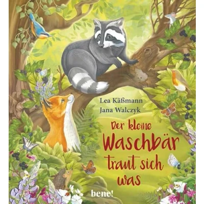 Abbildung von Der kleine Waschbär traut sich was ein Bilderbuch für Kinder ab 2 Jahren