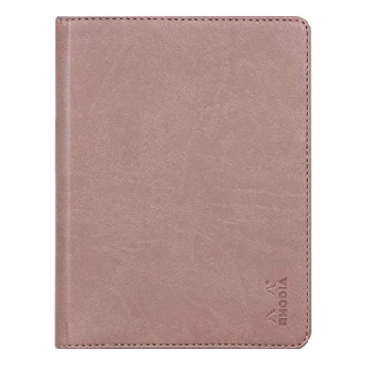 Abbildung von Rhodia 213009C Mappe für Block oder Notizheft Rhodiarama N13, DIN A6 (10,5x14,8 cm) 13x17 cm, elegant und praktisch, Roseholz, 1 Stück