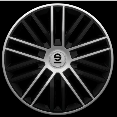 Abbildung von SPARCO Bergamo SPC1685BKSV Radblenden 16Zoll schwarz, silber