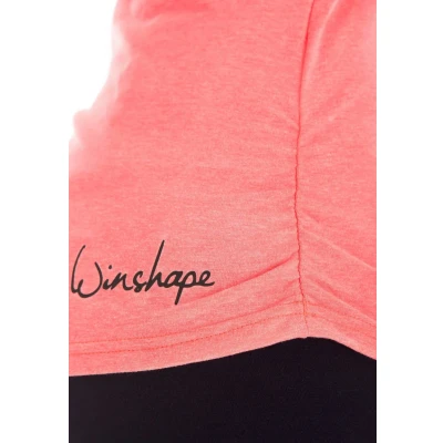 Abbildung von Winshape Langarmshirt, Damen, Größe: Medium, Neon coral