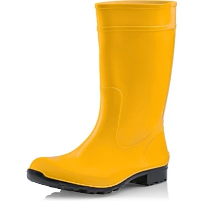 Abbildung von Ladeheid Damen Thermo Eva Gummistiefel federleicht LALMG879 (Gelb/Schwarz, 36 EU)