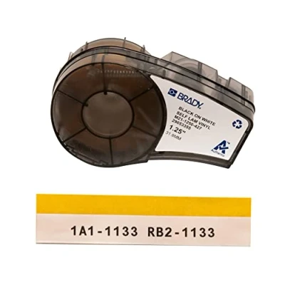 Abbildung von Brady Black on White 4,26m x 30,48mm Selflaminating, M21 1250 427 (Selflaminating)