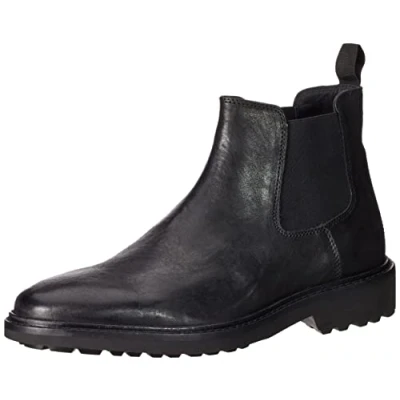Abbildung von Geox Herren U Cannaregio B Stiefeletten, Schwarz, 43 EU