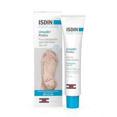 Abbildung von ISDIN Ureadin Podos Moisturizing Oil Gel 75 ml Für trockene, rissige Füße