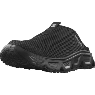 Abbildung von Salomon Reelax Slide 6.0 Trekkingsandale, Herren, Größe: 47 1/3, Black/alloy Schuhe