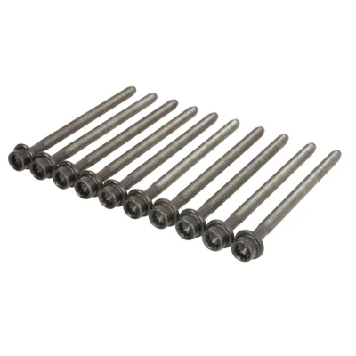 Abbildung von ELRING 445.910 Zylinderkopfschraubensatz Innenvielzahn VOLKSWAGEN: CADDY 4 Kombi, Golf 7, SEAT: Leon III ST, Hatchback, AUDI: A3 Sportback