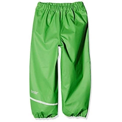 Abbildung von CareTec Jungen Rain Pants Pu W/O Fleece Regenhose, Green (974), 140 EU