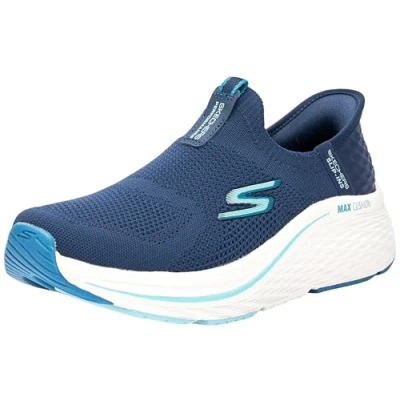 Abbildung von Skechers Performance MAX Cushioning Elite 2.0 Laufschuh Neutral, Damen, Größe: 40, Navy/blue Schuhe