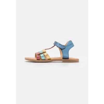 Abbildung von Kickers Diamanto Riemensandalette marine/multicoloured für Kinder, Größe: 24, Marine/multi coloured Schuhe