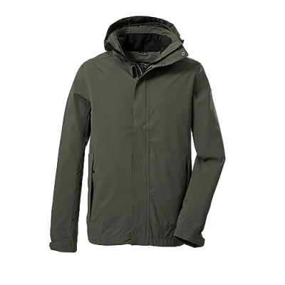 Abbildung von killtec Herren Funktionsjacke/Outdoorjacke mit abzippbarer Kapuze KOS 87 MN JCKT_XENIOS, rost, M, 39147 000