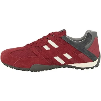 Abbildung von Geox Herren U Snake K Sneaker, Rot Red Grey, 44 EU