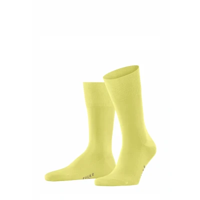 Abbildung von FALKE Herren Socken Tiago M So nachhaltige Fil D&#039;Ecosse Baumwolle einfarbig 1 Paar, Gelb Ananas 1323, 43 44