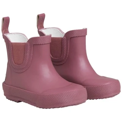 Abbildung von CeLaVi Jungen Unisex Kinder Basic Short Wellies Gummistiefel, Rose Brown, 24 EU