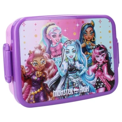 Abbildung von Monster High Let&#039;s Eat Brotdose, Lila