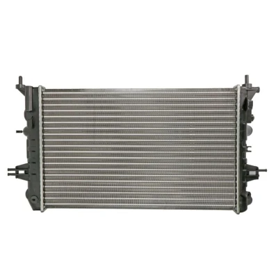 Abbildung von THERMOTEC D7X054TT Kühler, Motorkühlung für Fahrzeuge mit Klimaanlage 600 369 26 Schaltgetriebe Kühlrippen mechanisch gefügt OPEL: Astra G CC