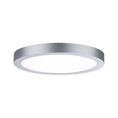Abbildung von Paulmann 71023 LED Panel Abia 300mm rund Tageslichtweiß Chrom matt Lichtpanel Kunststoff Beleuchtungssystem 4000 K