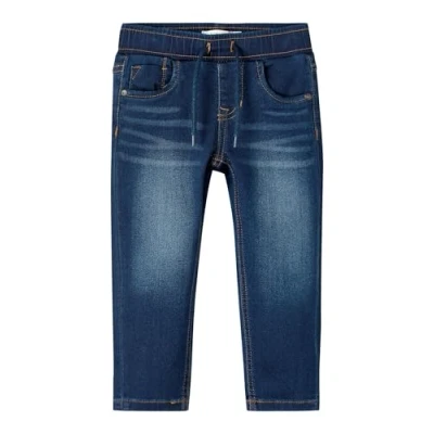 Abbildung von NAME IT Baby Boys NMMRYAN Slim SWE Jeans 2472 TH NOOS Jeanshose, Dark Blue Denim, 80