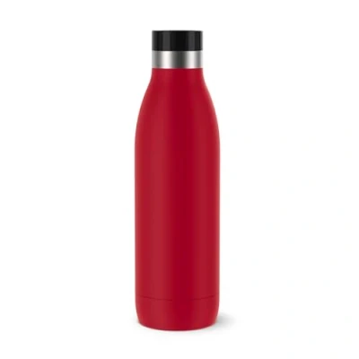 Abbildung von Emsa Isolierflasche »Trinkflasche Bludrop«, (1 tlg.), Edelstahl, Quick Press Deckel, 360 Trinkgenuss, 12h warm/24h kühl