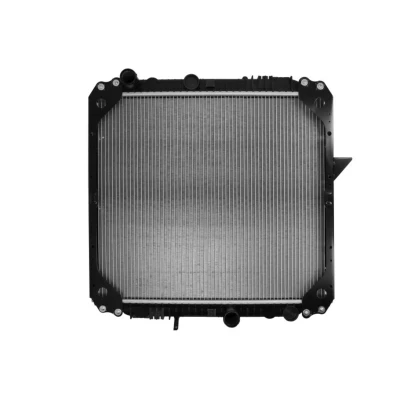 Abbildung von NISSENS 62563 Kühler, Motorkühlung Aluminium 545 618 40 mit Rahmen Kühlrippen gelötet MERCEDES BENZ: LK/LN2