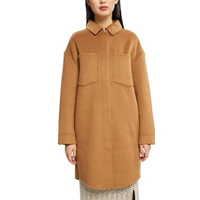 Abbildung von ESPRIT Collection Damen 992eo1g311 Jacke, Caramel, L EU