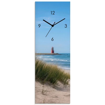 Abbildung von OTTO home Wanduhr "Leuchtturm in der Ferne" wahlweise mit Quarz- oder Funkuhrwerk, lautlos ohne Tickgeräusche