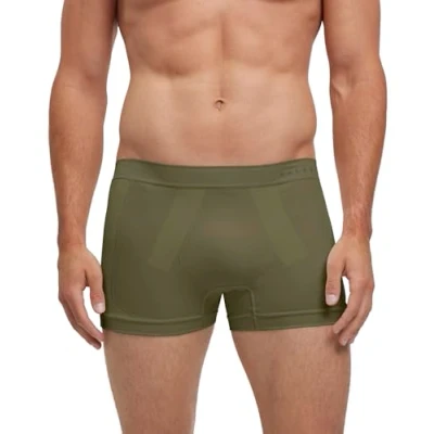 Abbildung von FALKE Herren Baselayer Unterwäsche Warm M BX Funktionsmaterial schnelltrocknend 1 Stück, Grün (Herb 7754) neu umweltfreundlich, L