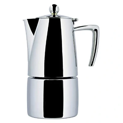 Abbildung von Ilsa Espressokanne, 2 Tassen, glänzende Optik, Silber
