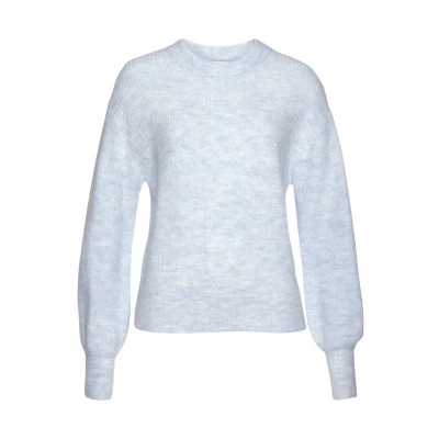 Abbildung von Lascana Strickpullover, Damen, Größe: 44/46, Hellblau meliert