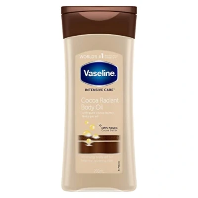Abbildung von Vaseline Total Moisture Cocoa Radiant Body Gel Oil 6.8 oz by Unilever