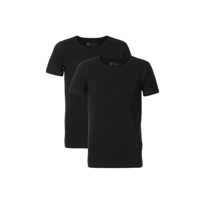 Abbildung von Petrol Industries 2 PACK Tshirt basic, Herren, Größe: 3XL, Black