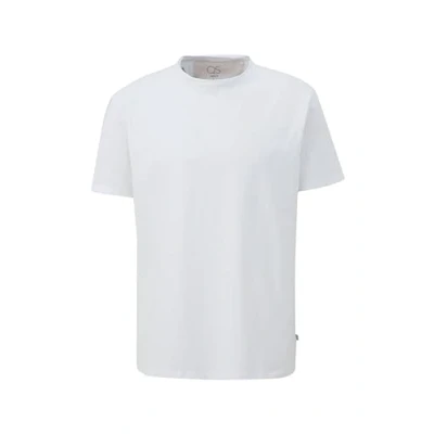Abbildung von QS Herren 2143874 T Shirt, weiß, S