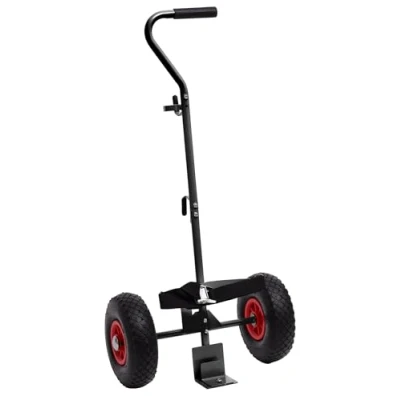 Abbildung von ROTHENBERGER Industrial Gasflaschen Transportwagen Vollgummireifen Sackkarre Transportkarre Transportroller 30 kg Traglast 1500003367