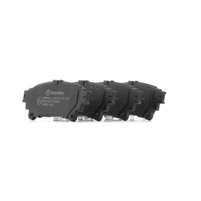 Abbildung von BREMBO P 83 152 Bremsbelagsatz exkl. Verschleißwarnkontakt ohne Zubehör TOYOTA: Prius Plus, LEXUS: RX III