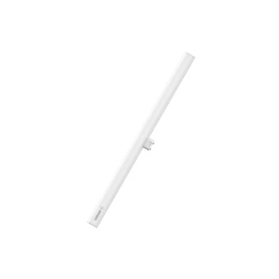 Abbildung von OSRAM LEDinestra stabförmige LED Lampe aus gefrostetem Kunststoff, S14d Fassung, dimmbar, warmweißes Licht mit 2700 K, 50 cm lang, 4.7 W, 470 lm, ausgezeichnete Farbwiedergabe CRI 90, EEK F.