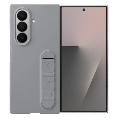 Abbildung von Samsung Galaxy Z Fold 7 Hülle Kunststoff Original Backcover Handyhülle Grau