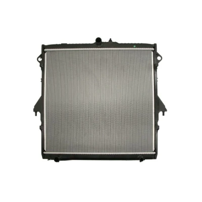 Abbildung von NRF 560001 Kühler, Motorkühlung Aluminium 640 605 26 Kühlrippen gelötet