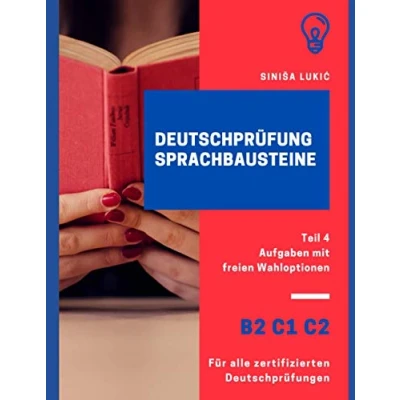 Abbildung von Deutschprüfung Sprachbausteine B2 C1 C2: Teil 4 Aufgaben mit freien Wahloptionen