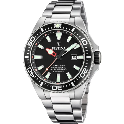 Abbildung von Festina Montre Uhr, Herren, Größe: One Size, Noir