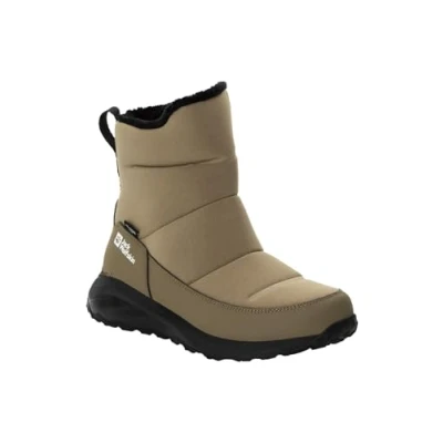 Abbildung von Jack Wolfskin Dromoventure Texapore Snowboot/Winterstiefel, Damen, Größe: 40, Chestnut Lederimitat/textil