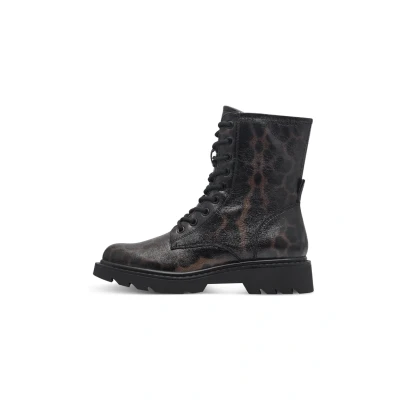 Abbildung von Tamaris Schnürstiefelette, Damen, Größe: 41, Leopard Schuhe