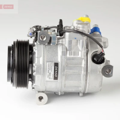 Abbildung von DENSO DCP05093 Kompressor 7SBU17C 12 PAG 46 R 134a mit Magnetkupplung BMW: 5 Touring, 3 Saloon, Touring