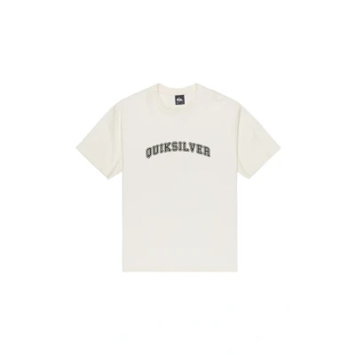 Abbildung von Quiksilver FARE WELL Tshirt print, Herren, Größe: Small, Snow white