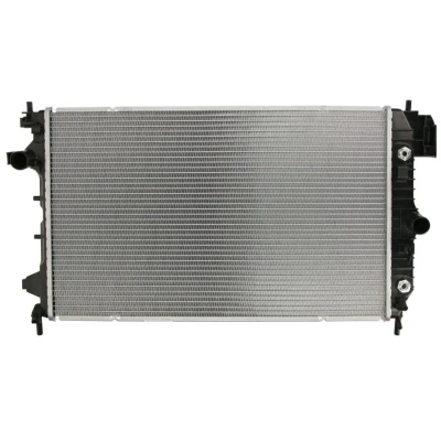 Abbildung von NRF 53132 Kühler, Motorkühlung Aluminium 649 415 27 Kühlrippen gelötet SAAB: 9 3 Saloon, Estate