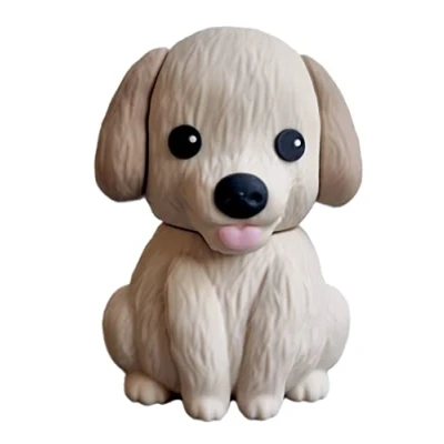 Abbildung von Ulticool Hund Jung 8 GB USB Welpe Haustier Süß Flash Drive Original Einzigartig Stick Memory Daten Aufbewahrung Beige